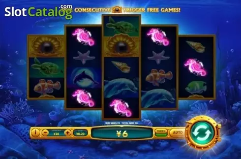 Captura de tela3. Dolphin Delight slot