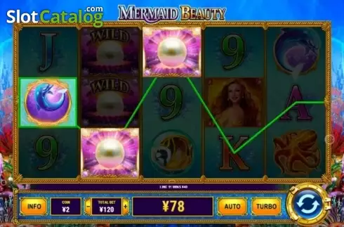 Win Screen 2. Mermaid Beauty (Skywind Group) slot