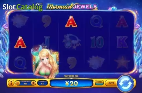 Pantalla5. Mermaid Jewels Tragamonedas 