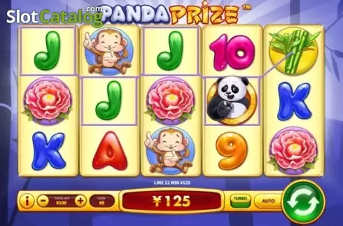 Win Screen 3. Panda Prize slot