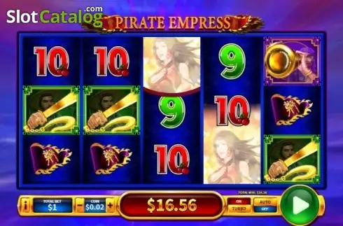Win Screen 2. Pirate Empress slot