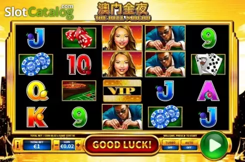 Reel Screen. The Reel Macau slot