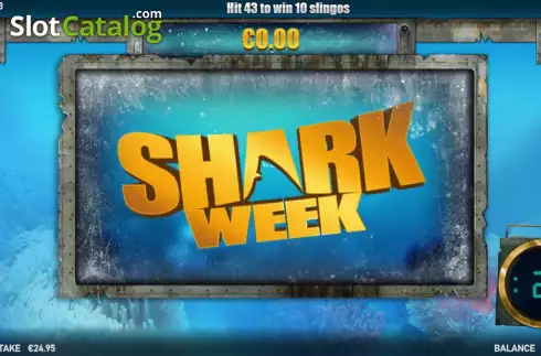 Ecran6. Slingo Shark Week slot