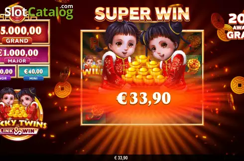 Bildschirm6. Lucky Twins Link and Win slot