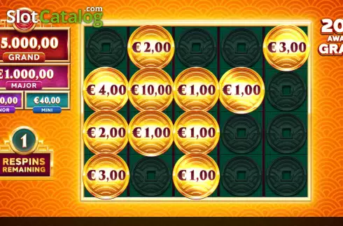 Schermo9. Lucky Twins Link and Win slot