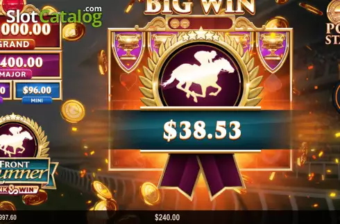 Big Win. Front Runner Link and Win slot