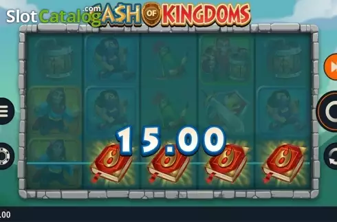 Win screen 2. Cash of Kingdoms slot