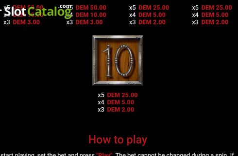 Game Rules 3. Spartan Warrior (Slot Exchange) slot
