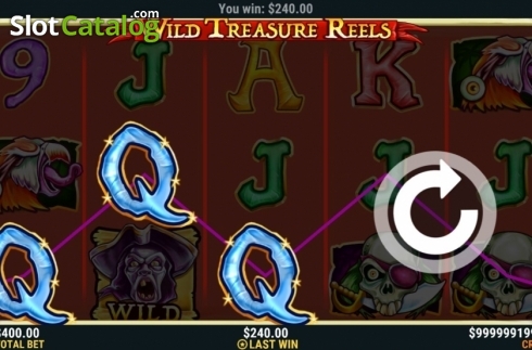 Bildschirm4. Wild Treasure Reels slot
