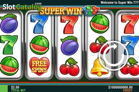 画面2. Super Win (Slot Factory) (スーパー・ウィン) カジノスロット