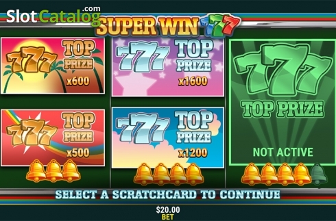 Game workflow 2. Super Win (Slot Factory) slot