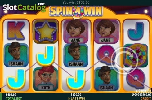 Win Screen. Spin A Win (Slot Factory) slot