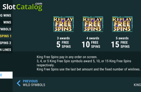 Schermo9. Kingspin Crowns slot