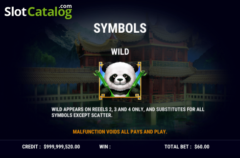 Wild. Five Pandas slot