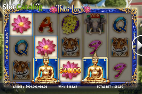 画面3. Thai Luck カジノスロット