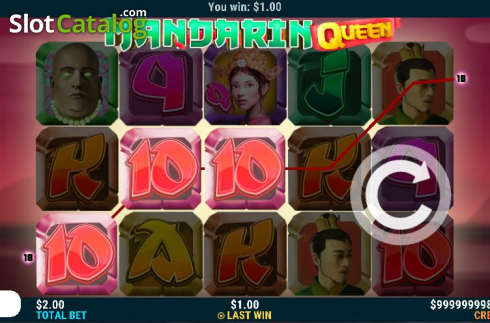 Win Screen 1. Mandarin Queen slot