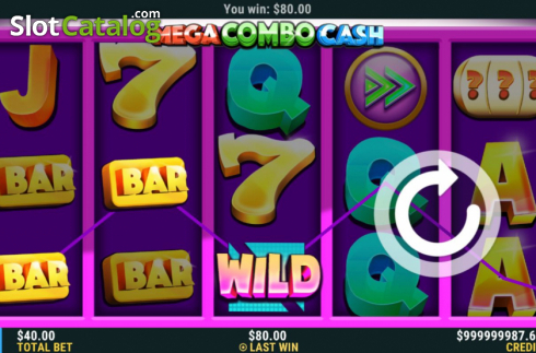 画面4. Mega Combo Cash (Slot Factory) カジノスロット