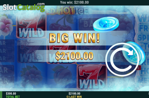 Schermo4. Red Hot Ice slot