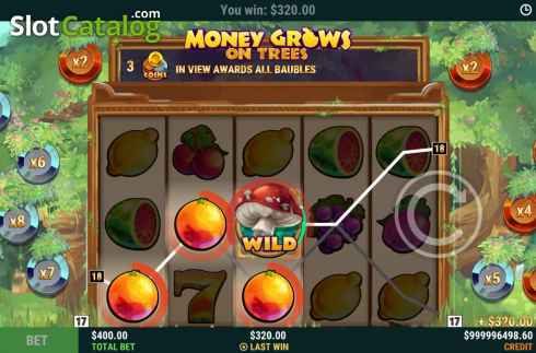 Écran6. Money Grows on Trees (Slot Factory) Machine à sous