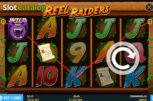 Win screen 2. Reel Raiders slot