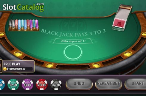 画面3. Blackjack (Slot Factory) カジノスロット
