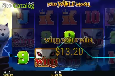 Bildschirm4. Wild Wolf Moon slot