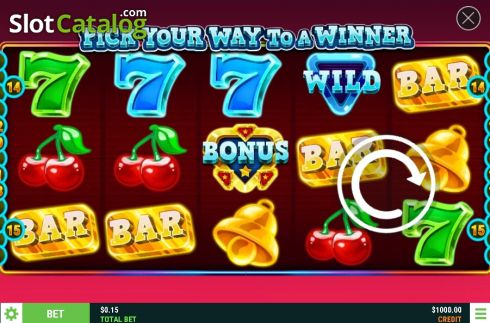 Bildschirm2. Pick Your Way to a Winner slot