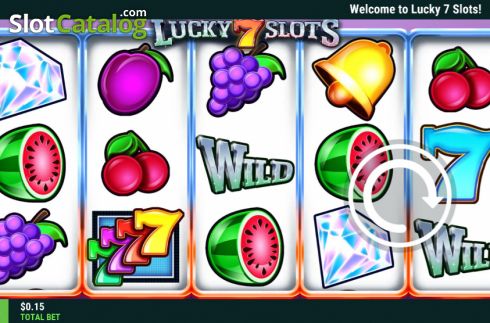 Reel Screen. Lucky 7 Slots slot
