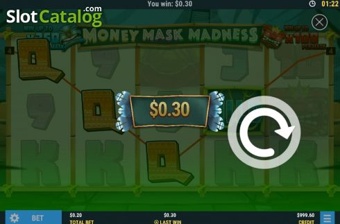 Skärmdump3. Money Mask Madness slot