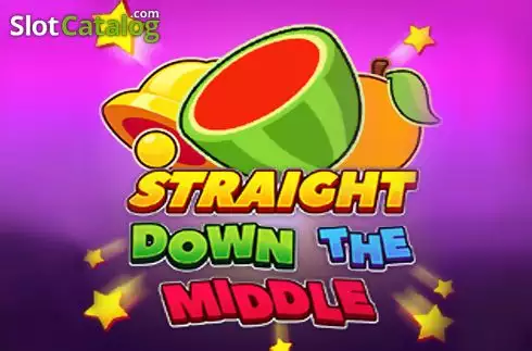 Straight Down the Middle Logo
