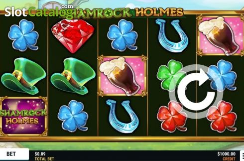 Screen 2. Shamrock Holmes (Slot Factory) slot