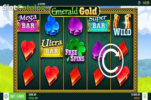 Скрин2. Emerald Gold (Slot Factory) слот