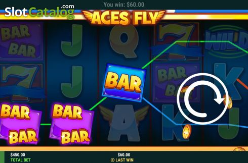 Win screen 2. Aces Fly slot