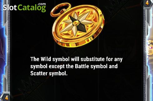 Wild symbol screen. Elfs Quest slot