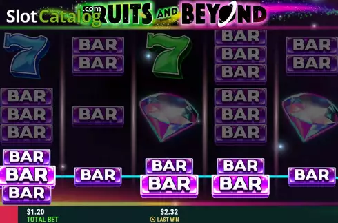 Schermo3. Fruits and Beyond slot