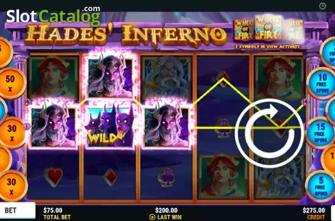 Win screen 2. Hades Inferno slot