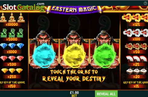 Bildschirm5. Eastern Magic slot