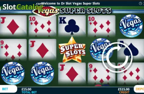 Reel screen. Vegas Super Slots slot