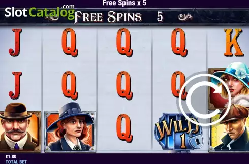 Free Spins screen 2. Sneaky Spinners slot