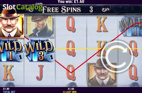 Schermo7. Sneaky Spinners slot