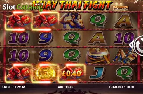 Skärmdump3. Muay Thai Fight slot