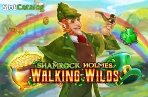 Shamrock Holmes Walking Wilds Λογότυπο