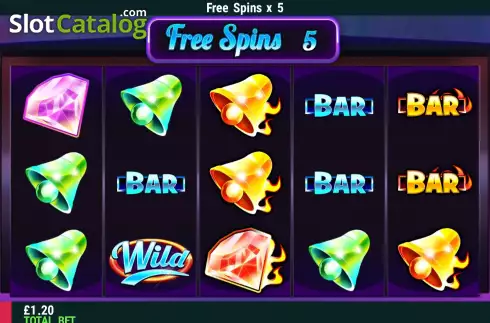 Bonus Game screen 3. Flamin Casino slot