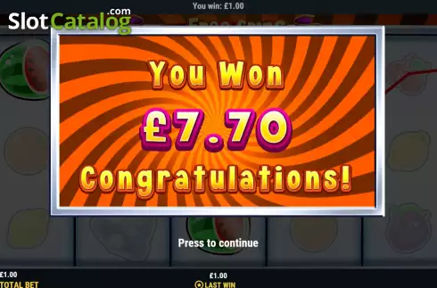 Win Bonus Game screen. Wild Dealer slot