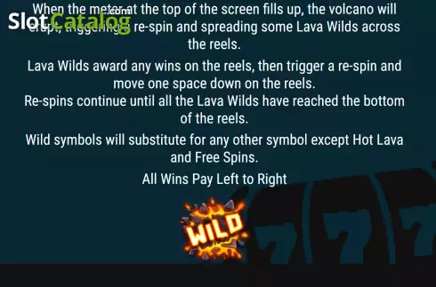 Captura de tela8. Wild Volcano (Slot Factory) slot