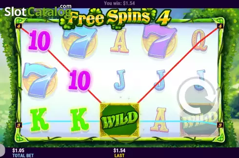 Free Spins Win Screen 2. Kelly's Magic 7's slot