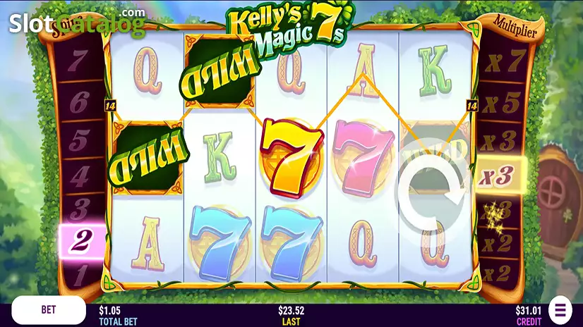 Kelly’s Magic 7’s Free Spins