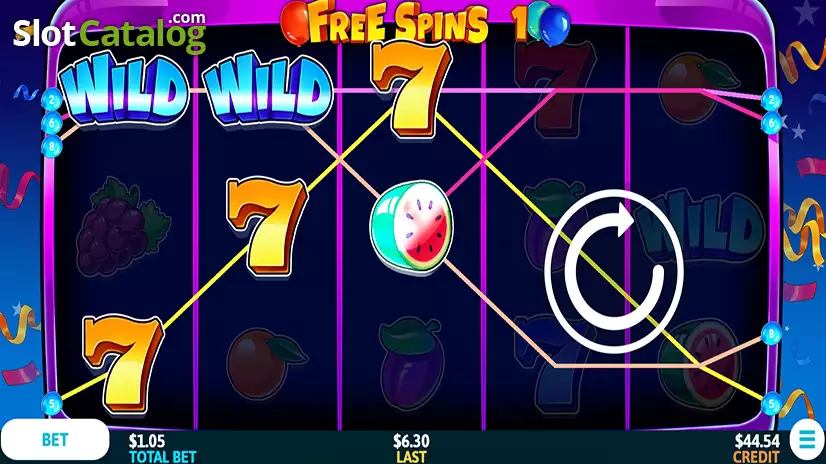 Poppin' Party Free Spins