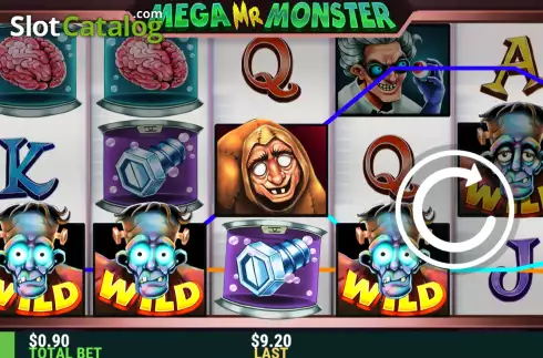 画面4. Mega Mr Monster カジノスロット