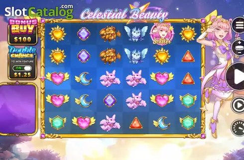 Game Screen. Celestial Beauty slot
